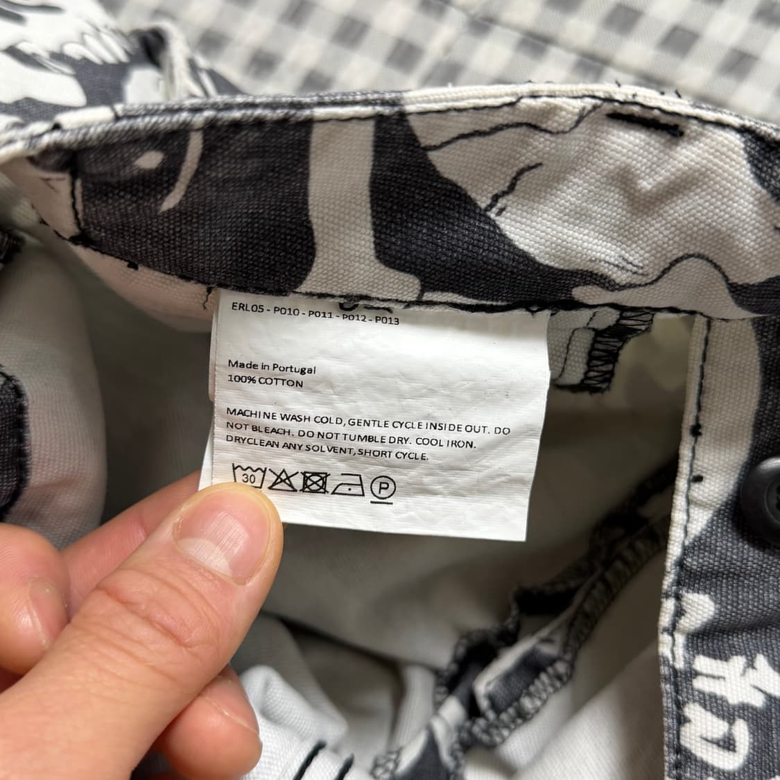 (L) ERL 이알엘 스컬 카고 팬츠 상품이미지8