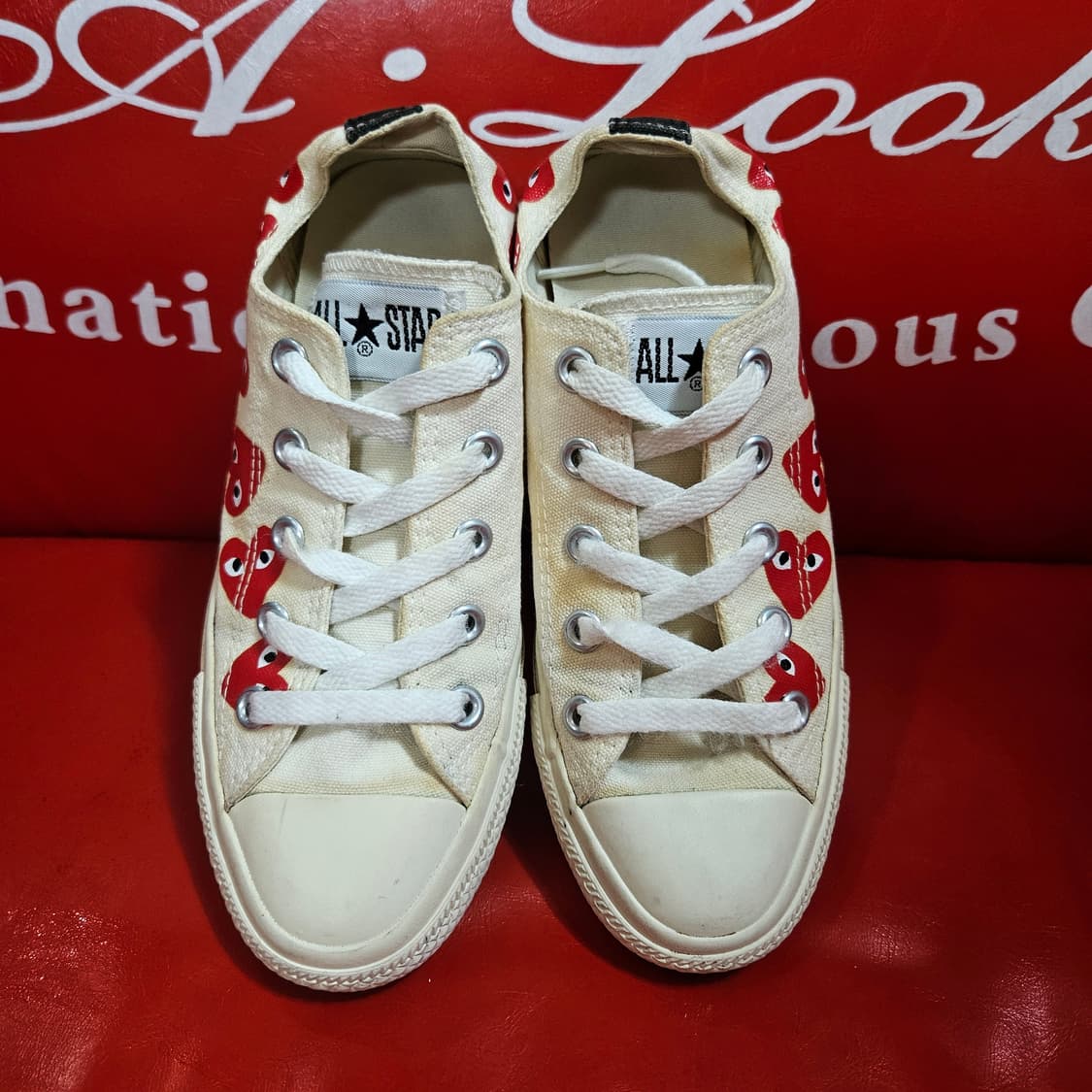  (일본판) 꼼데가르송 x 컨버스 스니커즈 상품이미지2