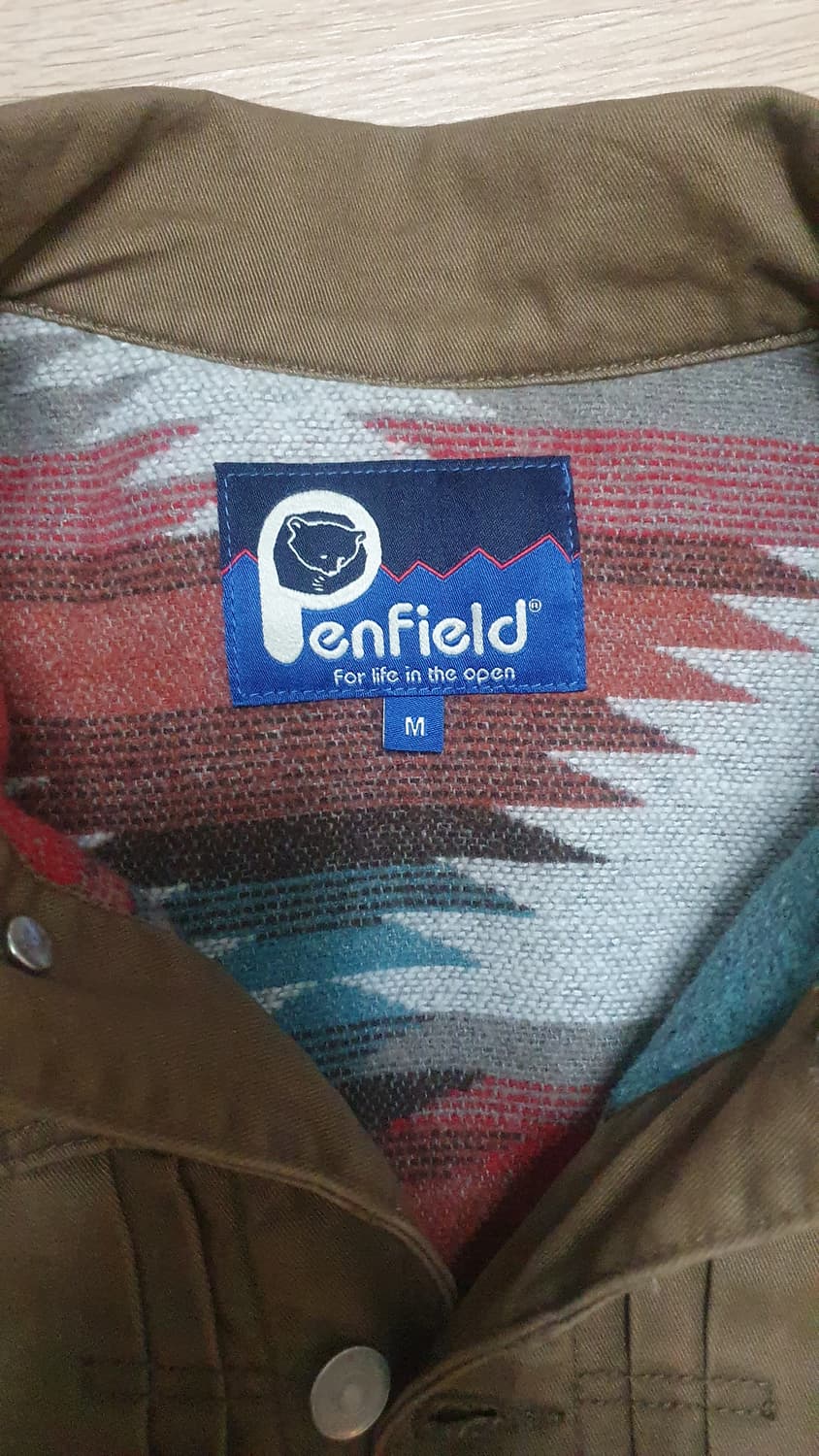 펜필드 브라운 코튼 워크 자켓 M 상태 굿 상품이미지7