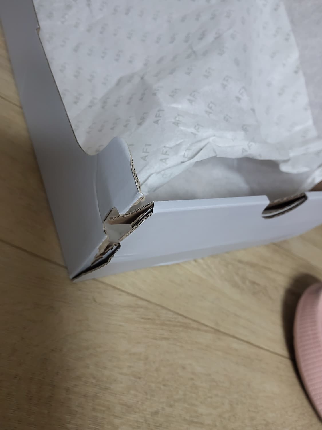 나이키 에어포스 블랙 올검포스 235 상품이미지3