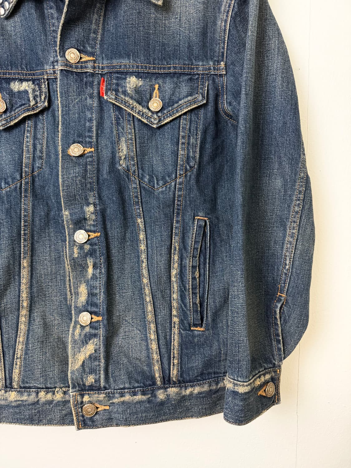 Ungrid 스터드 데님 자켓 상품이미지3