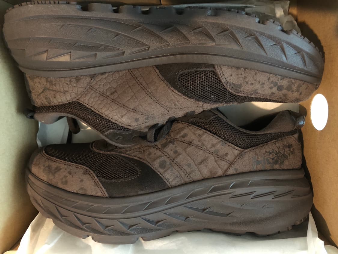 호카 x 엔지니어드 가먼츠 본디 L 브라운 크록 상품이미지2