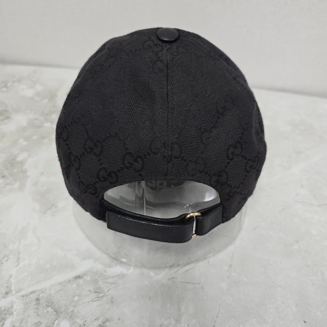 구찌 볼캡 모자 m사이즈 블랙 판매 상품이미지4