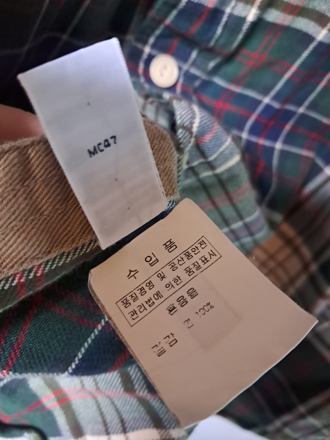 폴로랄프로렌 컨트리 엘보우 체크셔츠 상품이미지7