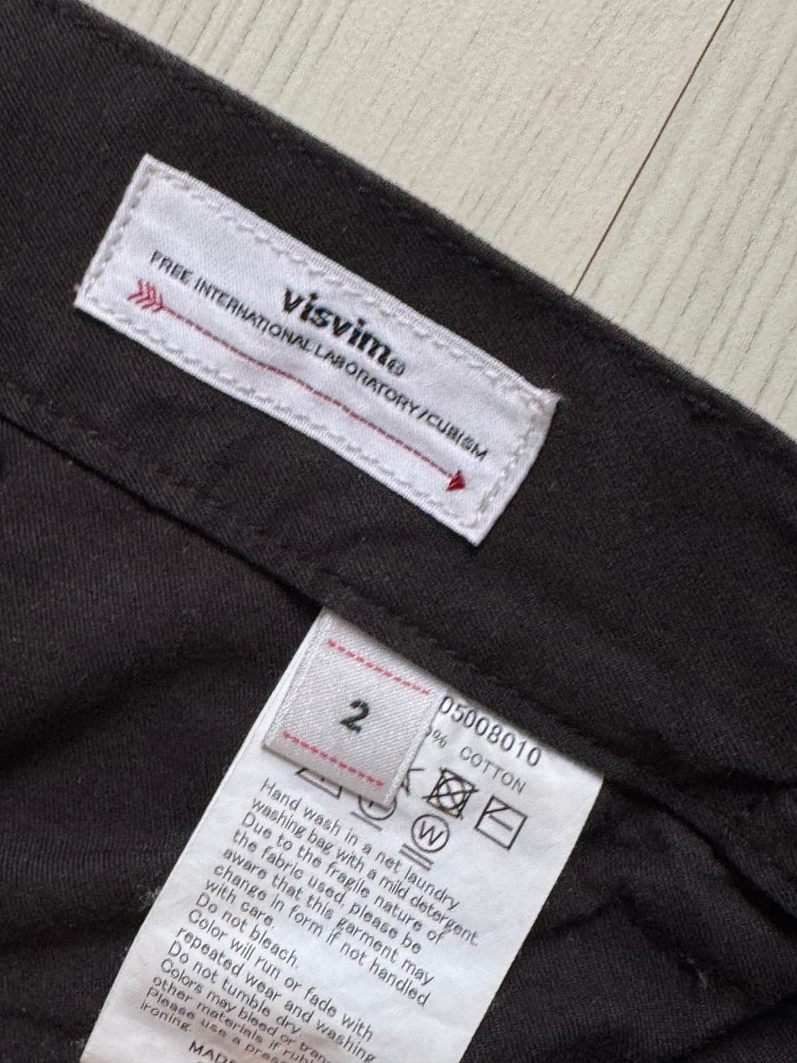 [2]Visvim 22aw Carrol pants. Navy 상품이미지3