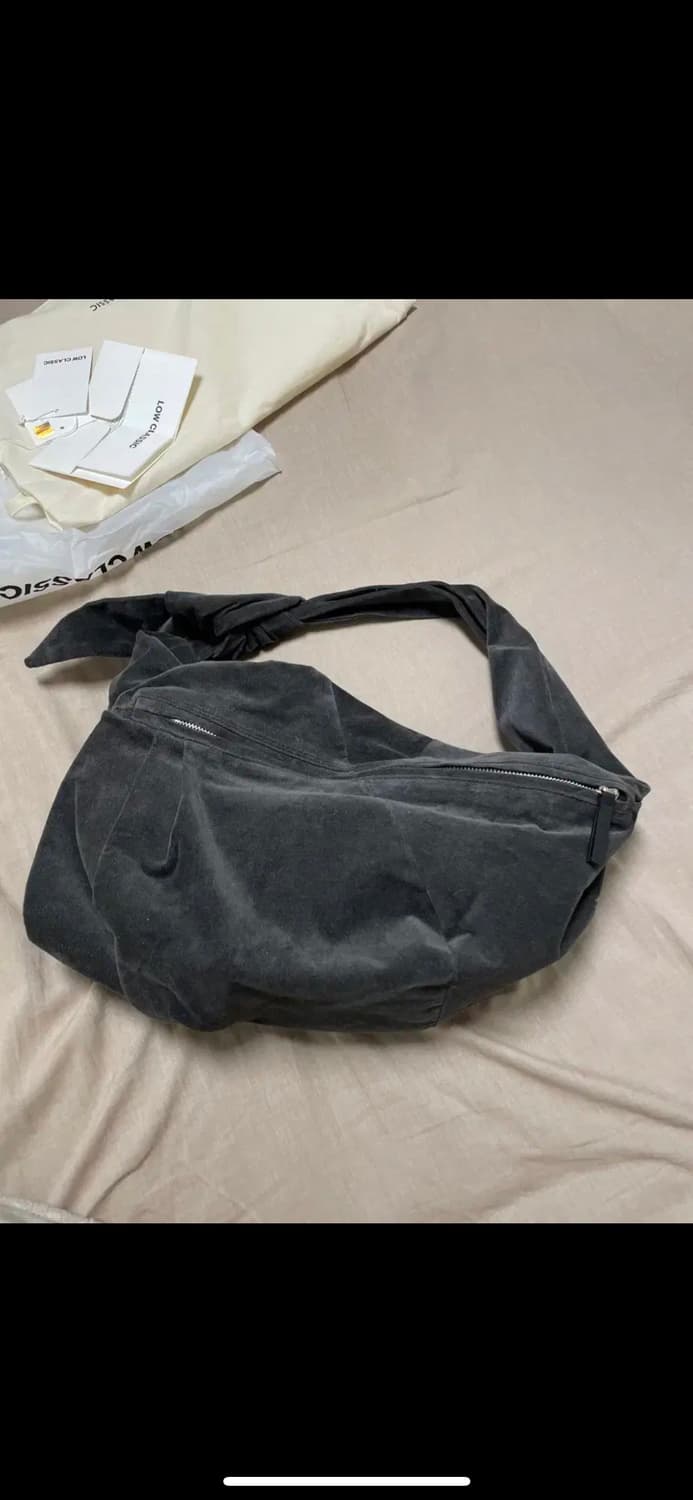 로우클래식 lowclssic knot bag 그레이 상품이미지5