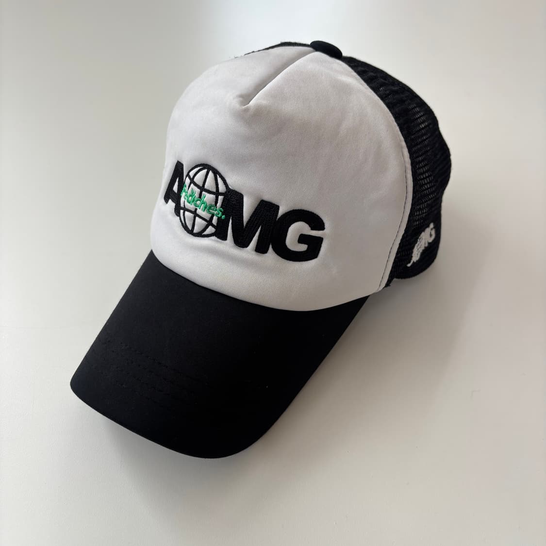 Peaches. x AOMG 'Globe' 메쉬 캡 (BK) 상품이미지1