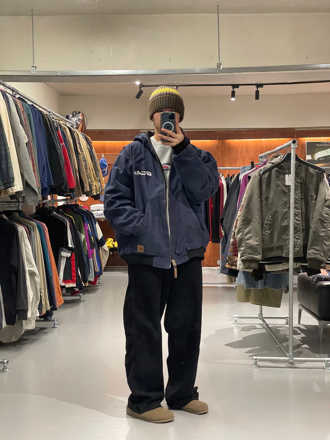 빈티지 엑티브 후드 자켓   상품이미지2