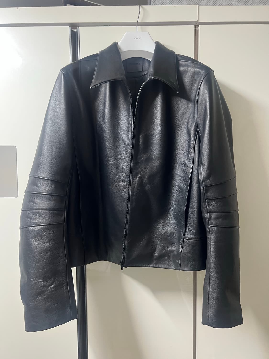 머듈 014 어펜딕스 레더 자켓 블랙 4 상품이미지2