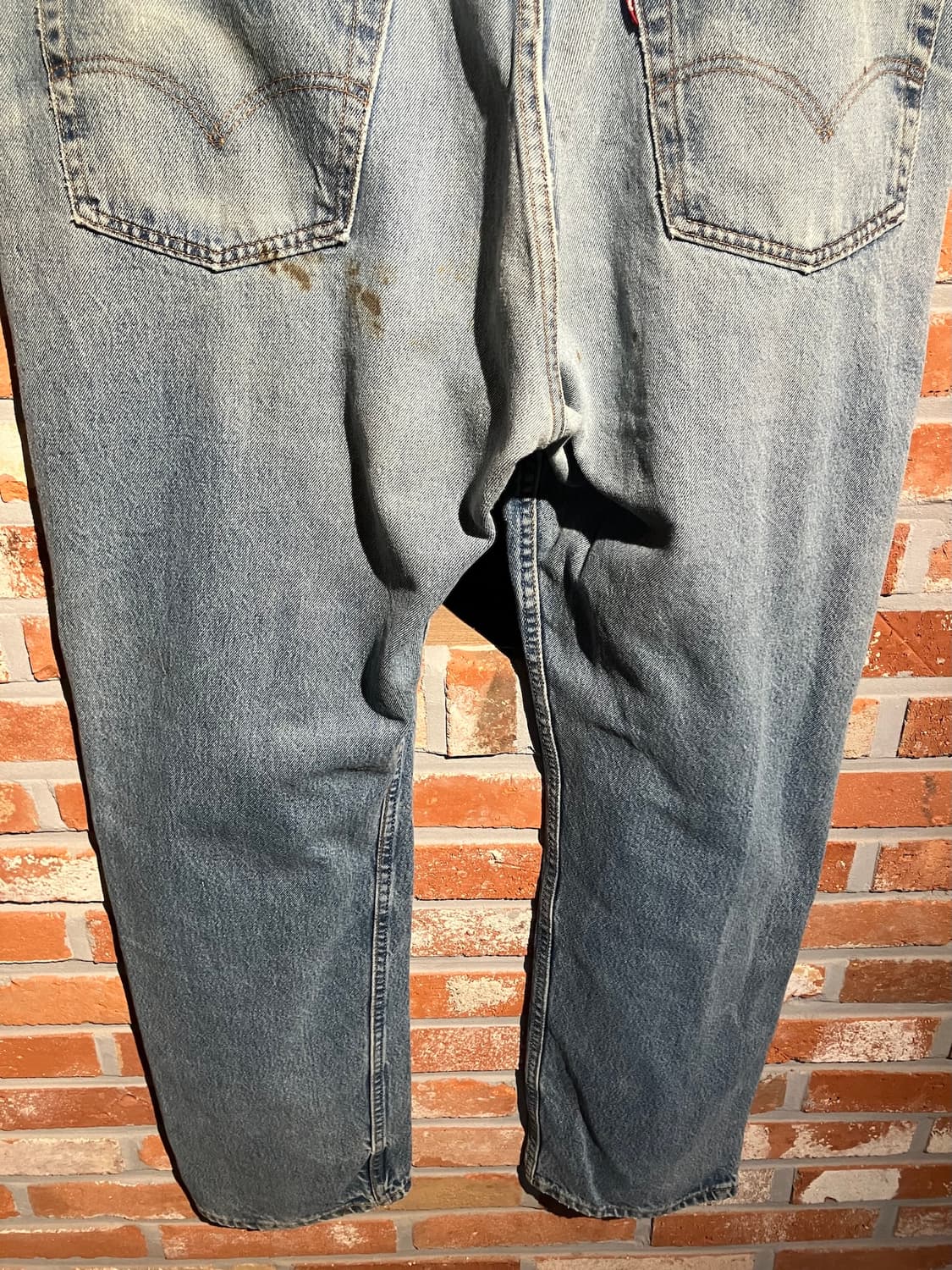 90s USA 빈티지 리바이스 501 데님 팬츠 빅사이즈 상품이미지7