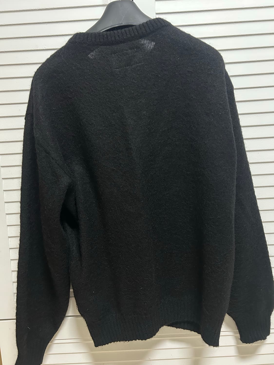 와코마리아 모헤어 니트 블랙 L사이즈 상품이미지2