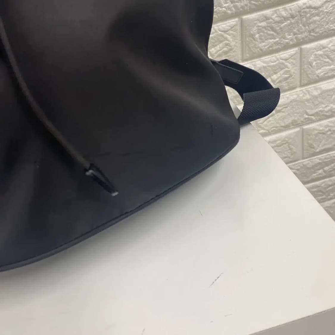 PRADA / 프라다 블랙 포코노 삼각로고 나일론 백팩 상품이미지9