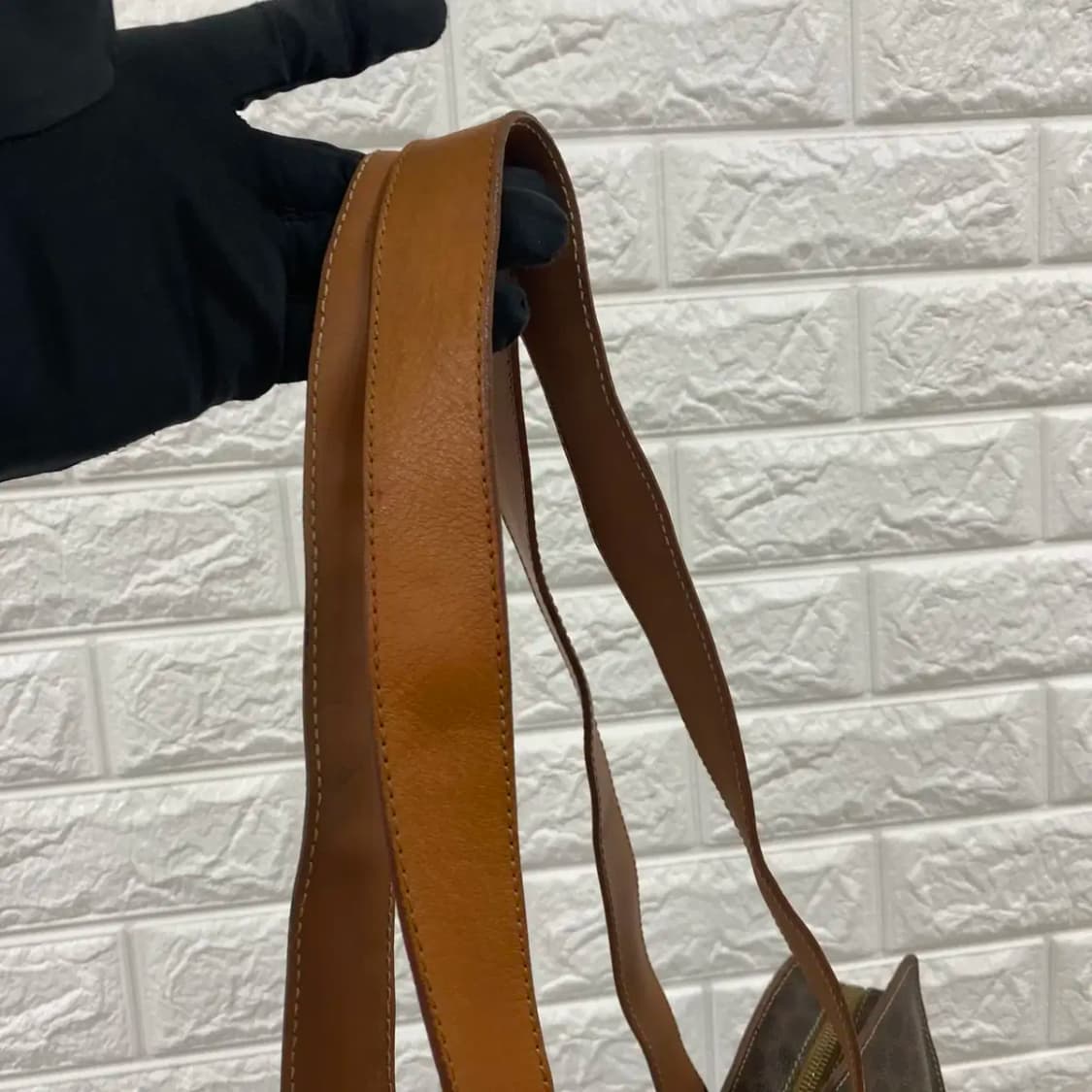 CELINE / 빈티지 셀린느 브라운 마카담 토트백 / 숄더백 상품이미지7