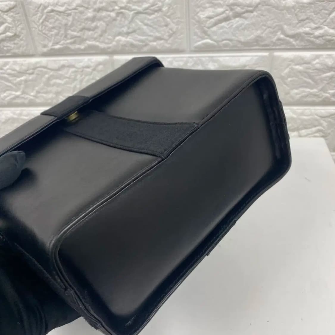 FERRAGAMO / 빈티지 페레가모 블랙 바라보우 크로스바디백 /숄더백 상품이미지8