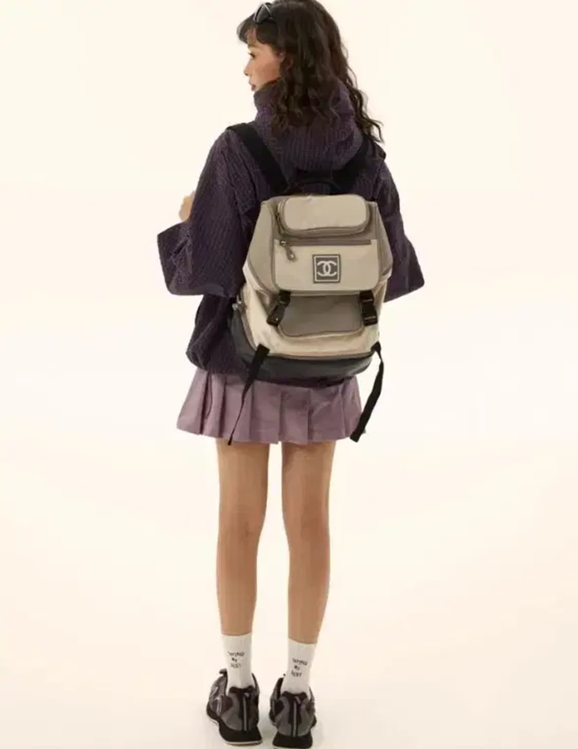 CHANEL / 빈티지 샤넬 6번대 스포츠 라인 스몰 백팩 상품이미지2