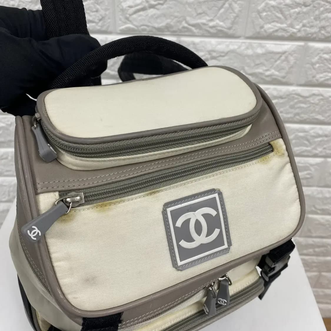 CHANEL / 빈티지 샤넬 6번대 스포츠 라인 스몰 백팩 상품이미지7