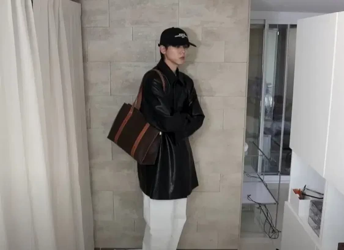 CELINE / 빈티지 셀린느 브라운 마카담 토트백 / 숄더백 상품이미지2