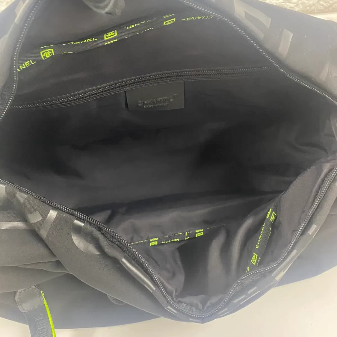 CHANEL /빈티지 샤넬 9번대 스포츠 라인 블랙 보스턴 백 /크로스백 상품이미지10