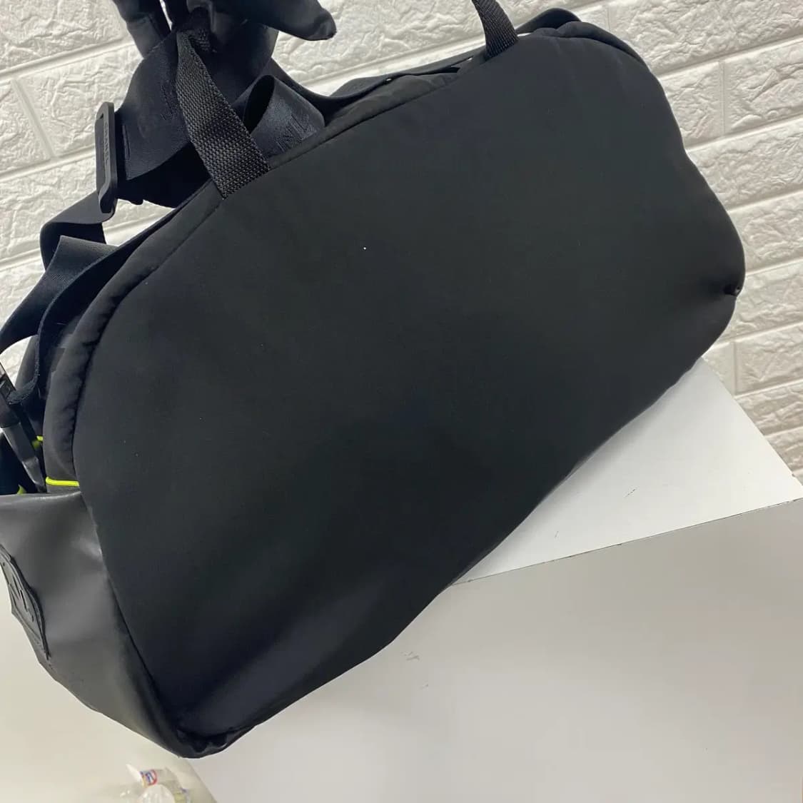 CHANEL /빈티지 샤넬 9번대 스포츠 라인 블랙 보스턴 백 /크로스백 상품이미지5