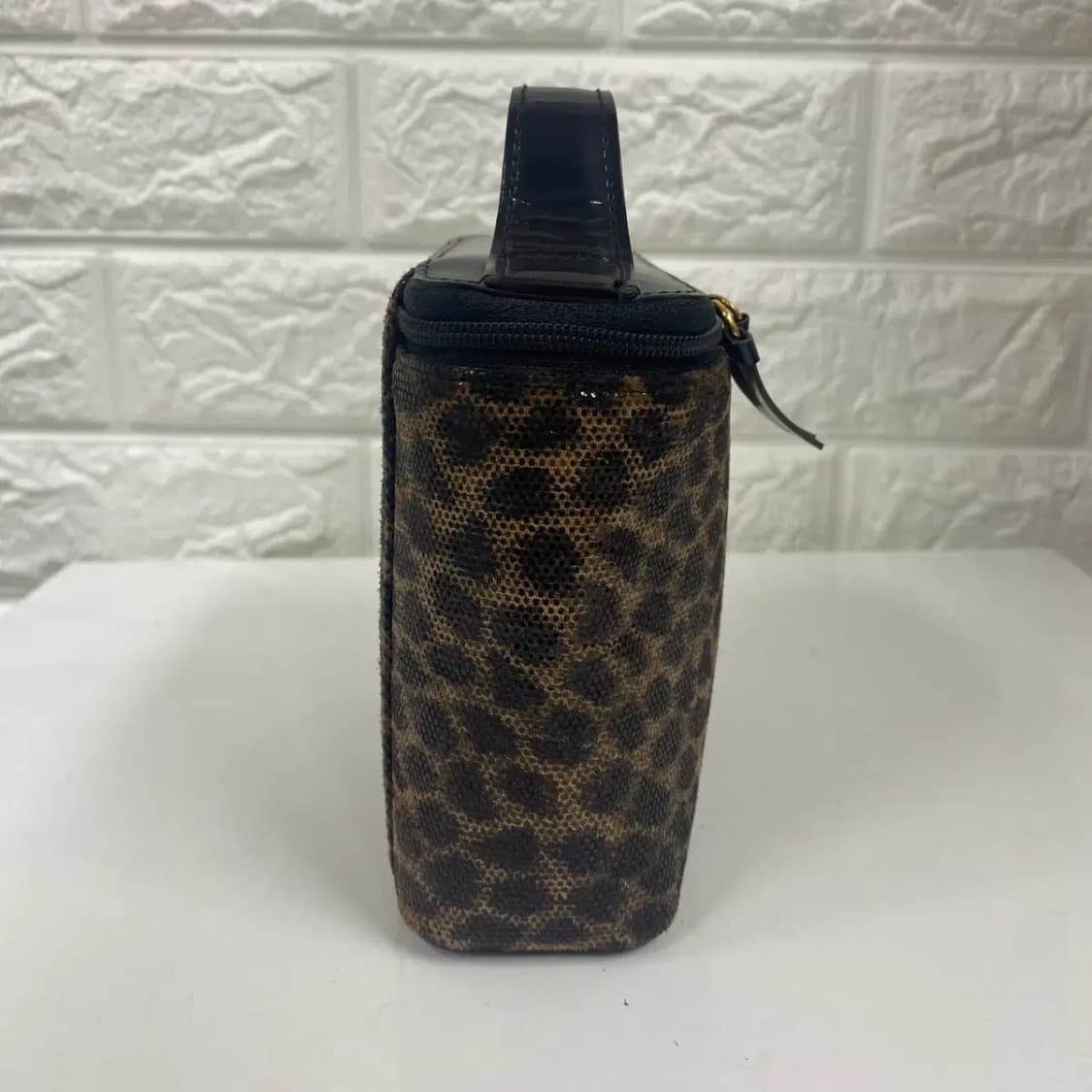 LOEWE / 빈티지 로에베 20th 센추리 퍼포레이티드 미니 베니티 백 상품이미지6