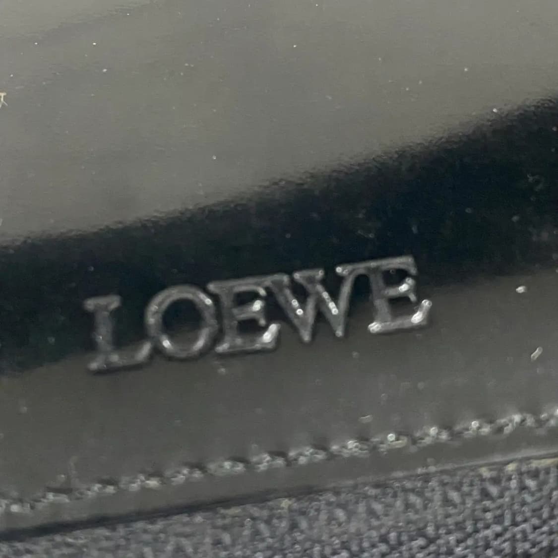 LOEWE / 빈티지 로에베 20th 센추리 퍼포레이티드 미니 베니티 백 상품이미지9