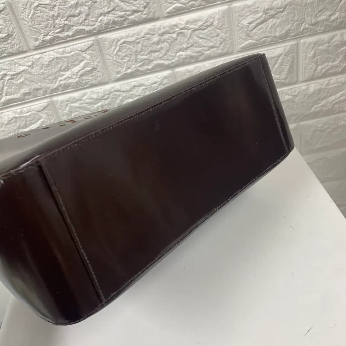 CELINE / 빈티지 셀린느 브라운 페이던트 토트백 상품이미지8