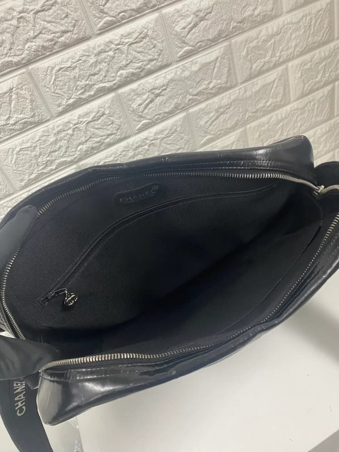 CHANEL/빈티지 샤넬 4번대 마틀라세 퀼팅 페이던트 메신저백/크로스백 상품이미지10