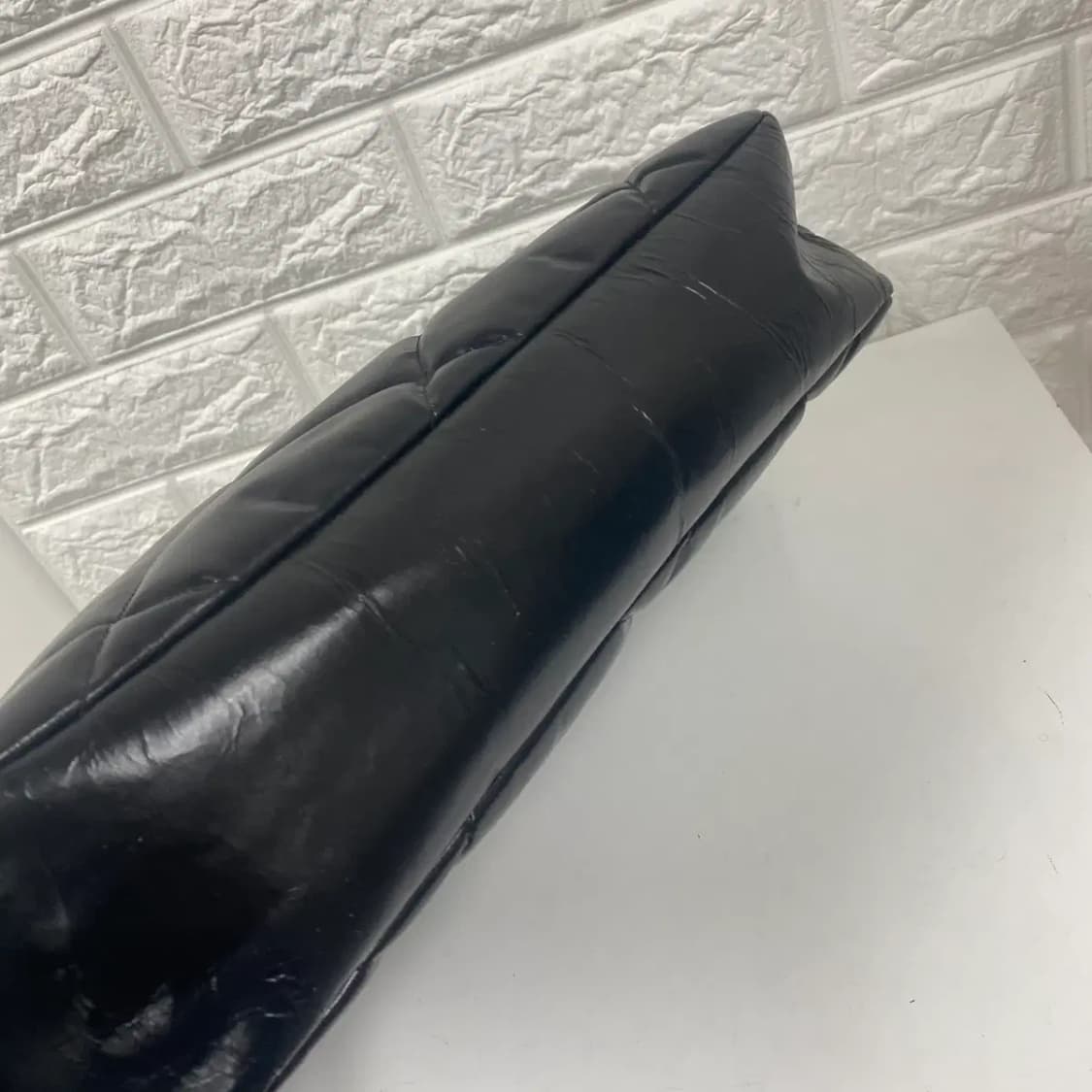 CHANEL/빈티지 샤넬 4번대 마틀라세 퀼팅 페이던트 메신저백/크로스백 상품이미지8