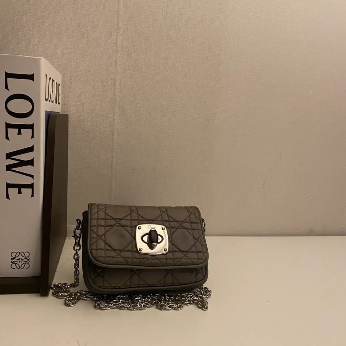 Dior / 빈티지 디올 까나쥬 퀄팅 미니 크로스 바디 백 / 투웨이백 상품이미지1