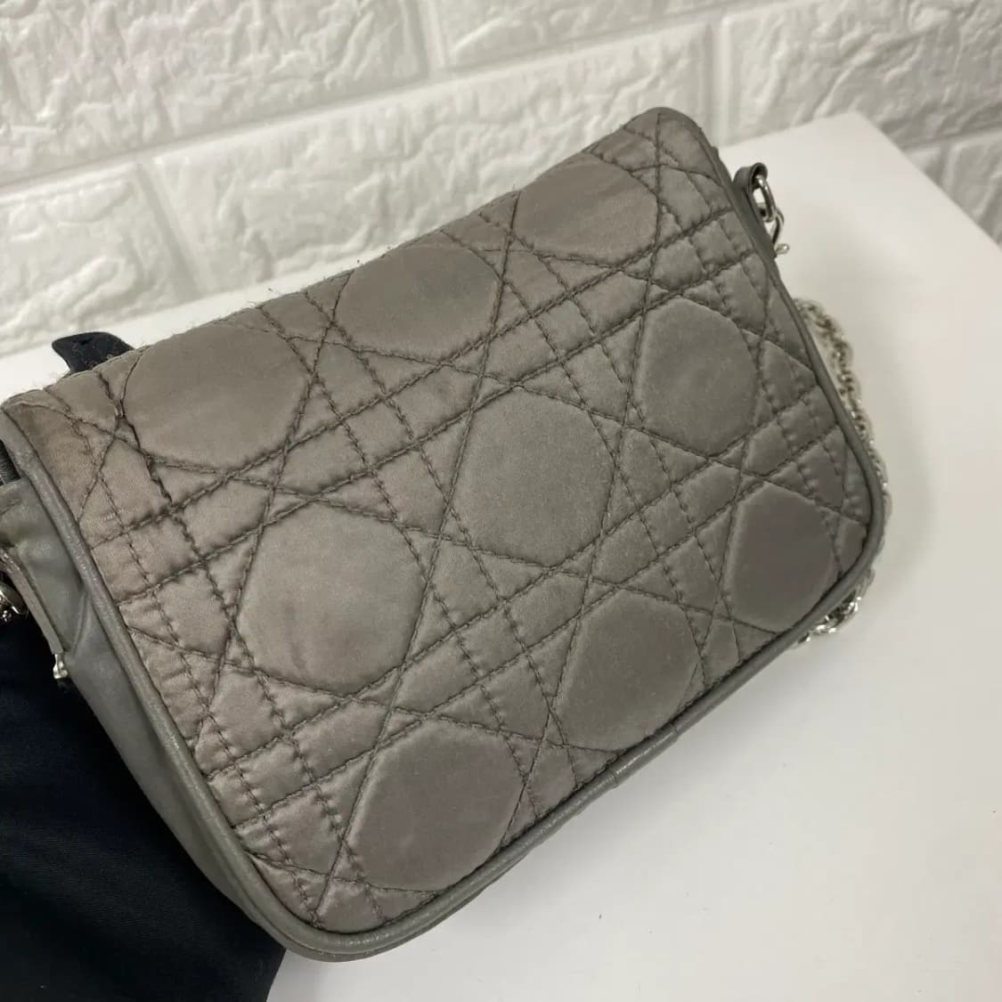 Dior / 빈티지 디올 까나쥬 퀄팅 미니 크로스 바디 백 / 투웨이백 상품이미지4