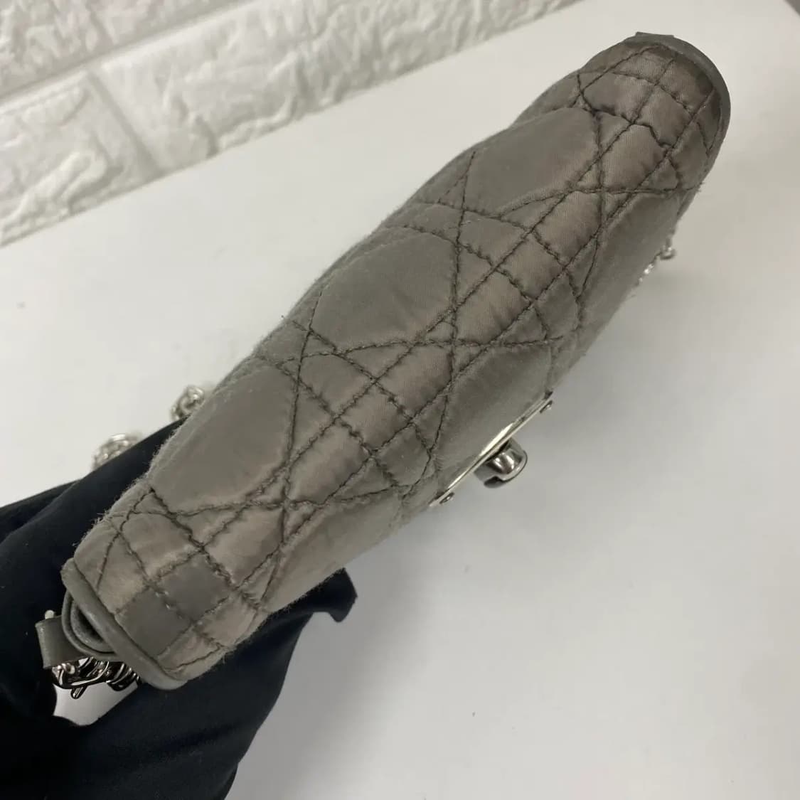 Dior / 빈티지 디올 까나쥬 퀄팅 미니 크로스 바디 백 / 투웨이백 상품이미지5