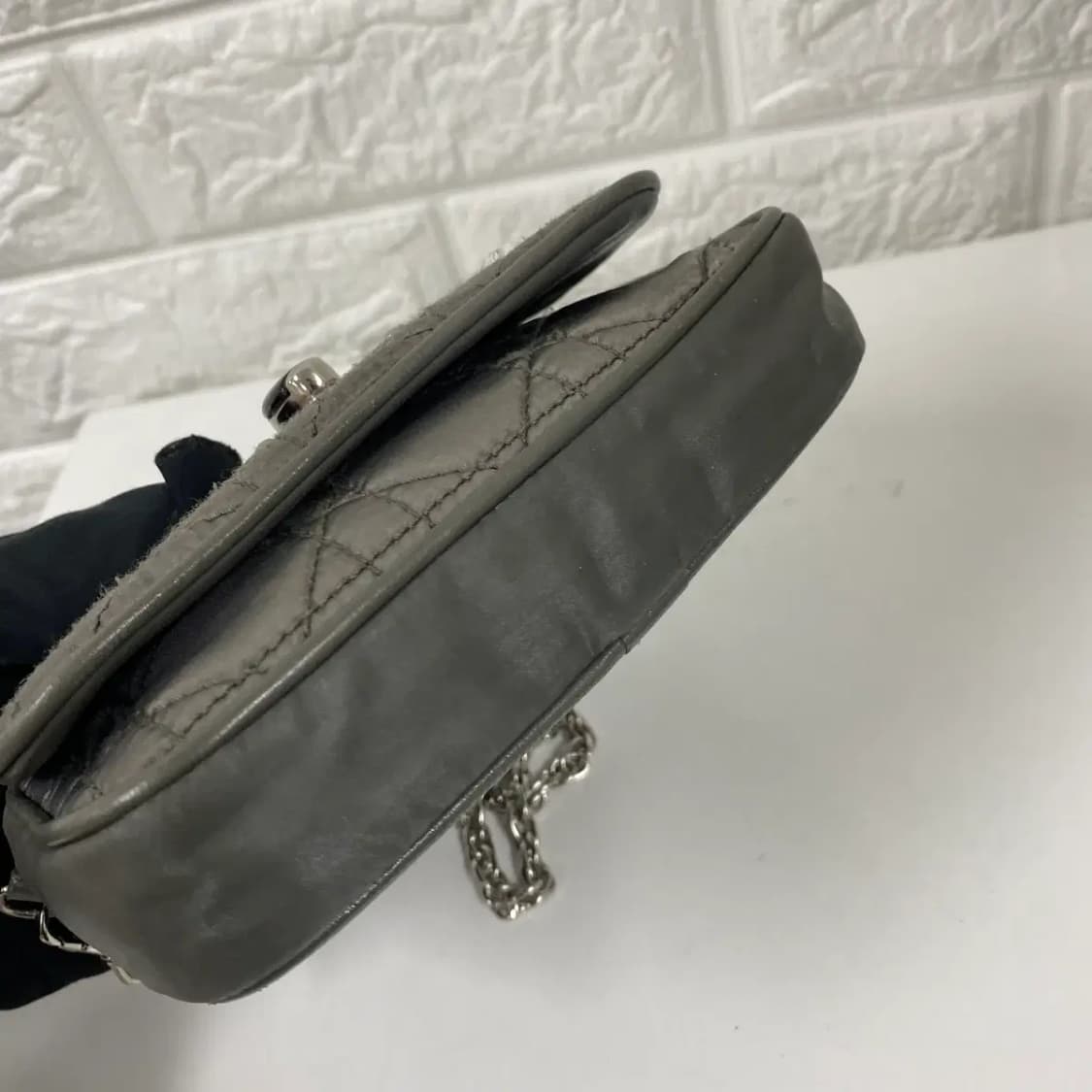 Dior / 빈티지 디올 까나쥬 퀄팅 미니 크로스 바디 백 / 투웨이백 상품이미지6