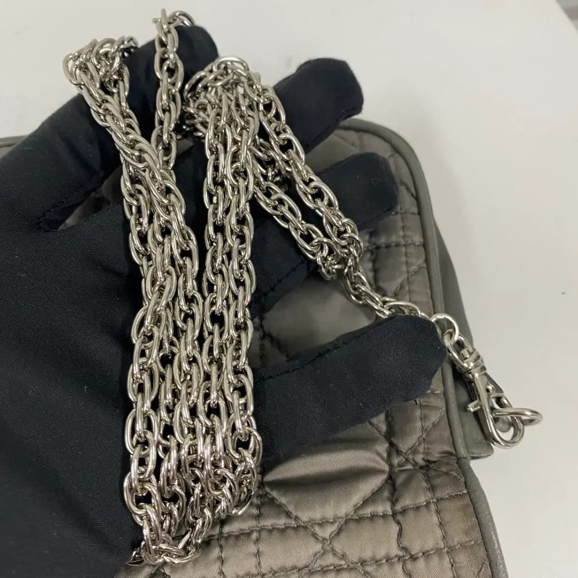 Dior / 빈티지 디올 까나쥬 퀄팅 미니 크로스 바디 백 / 투웨이백 상품이미지8