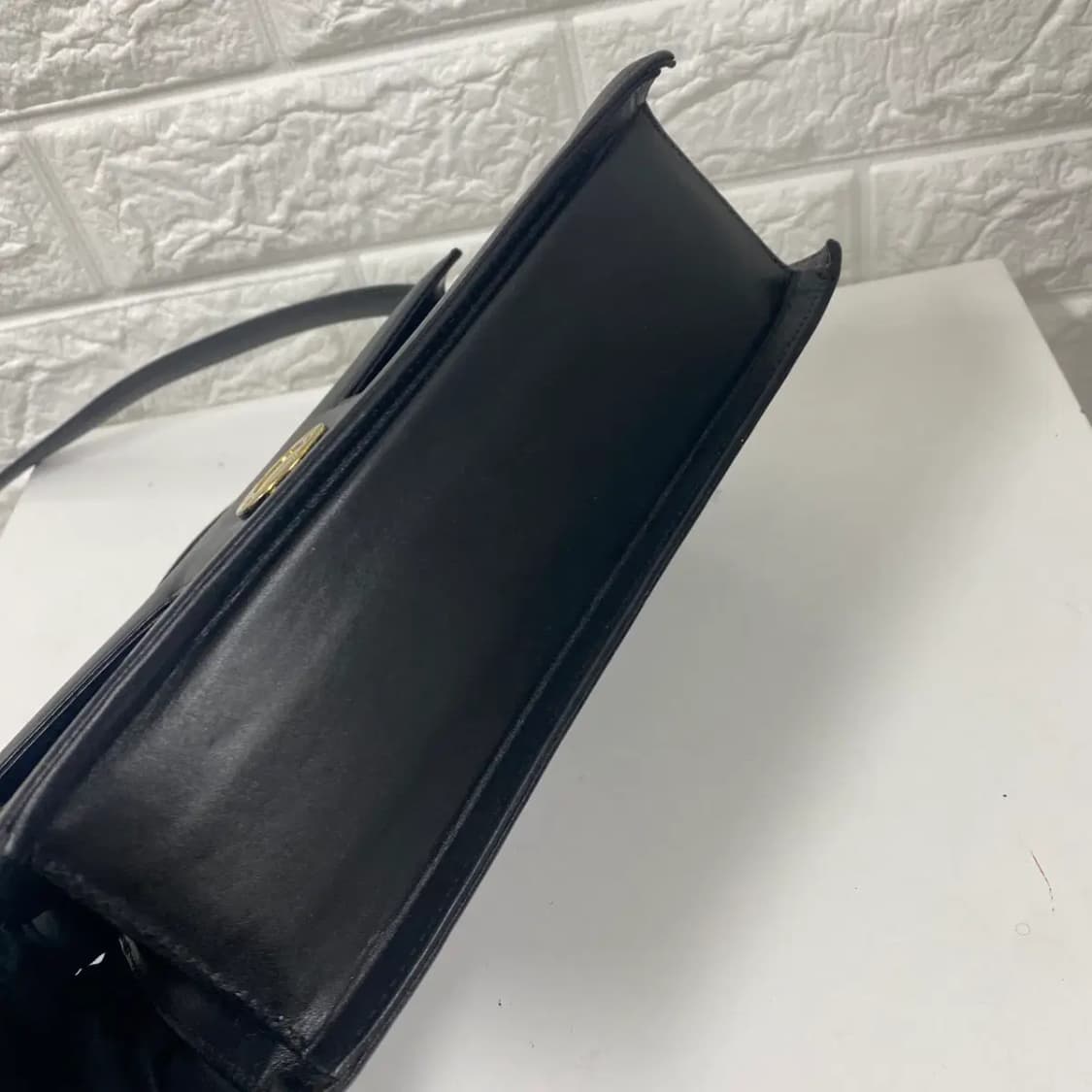 GIVENCHY / 빈티지 지방시 골드메달 블랙 숄더백 / 투웨이백 상품이미지7