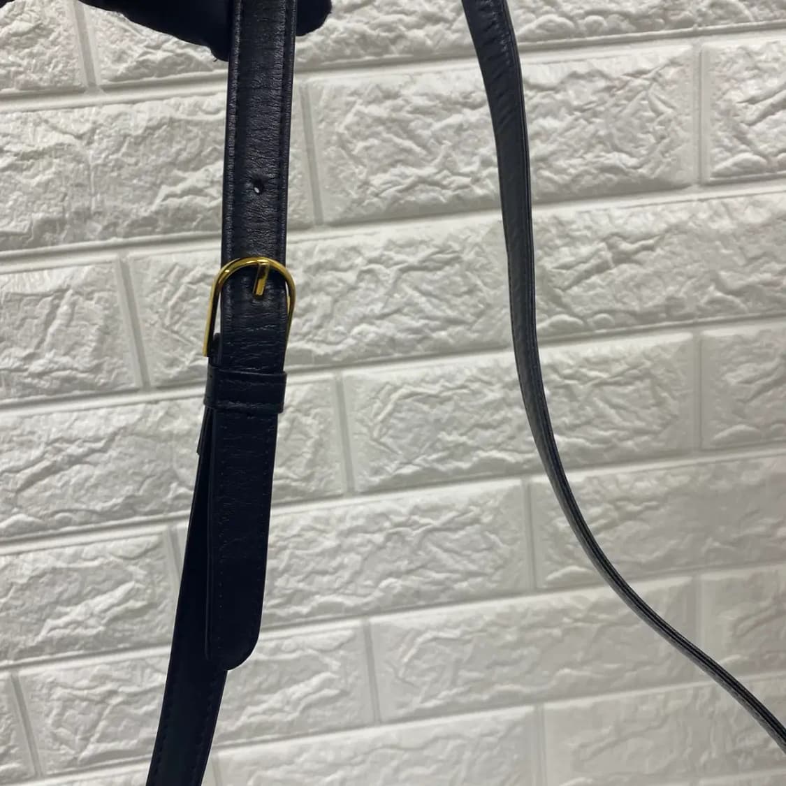 GIVENCHY / 빈티지 지방시 골드메달 블랙 숄더백 / 투웨이백 상품이미지8