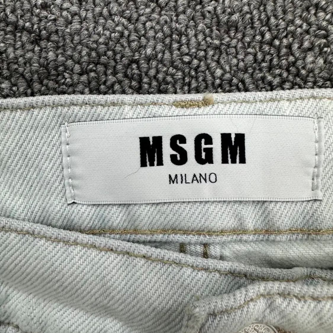 msgm 워싱 디스 청바지 상품이미지4