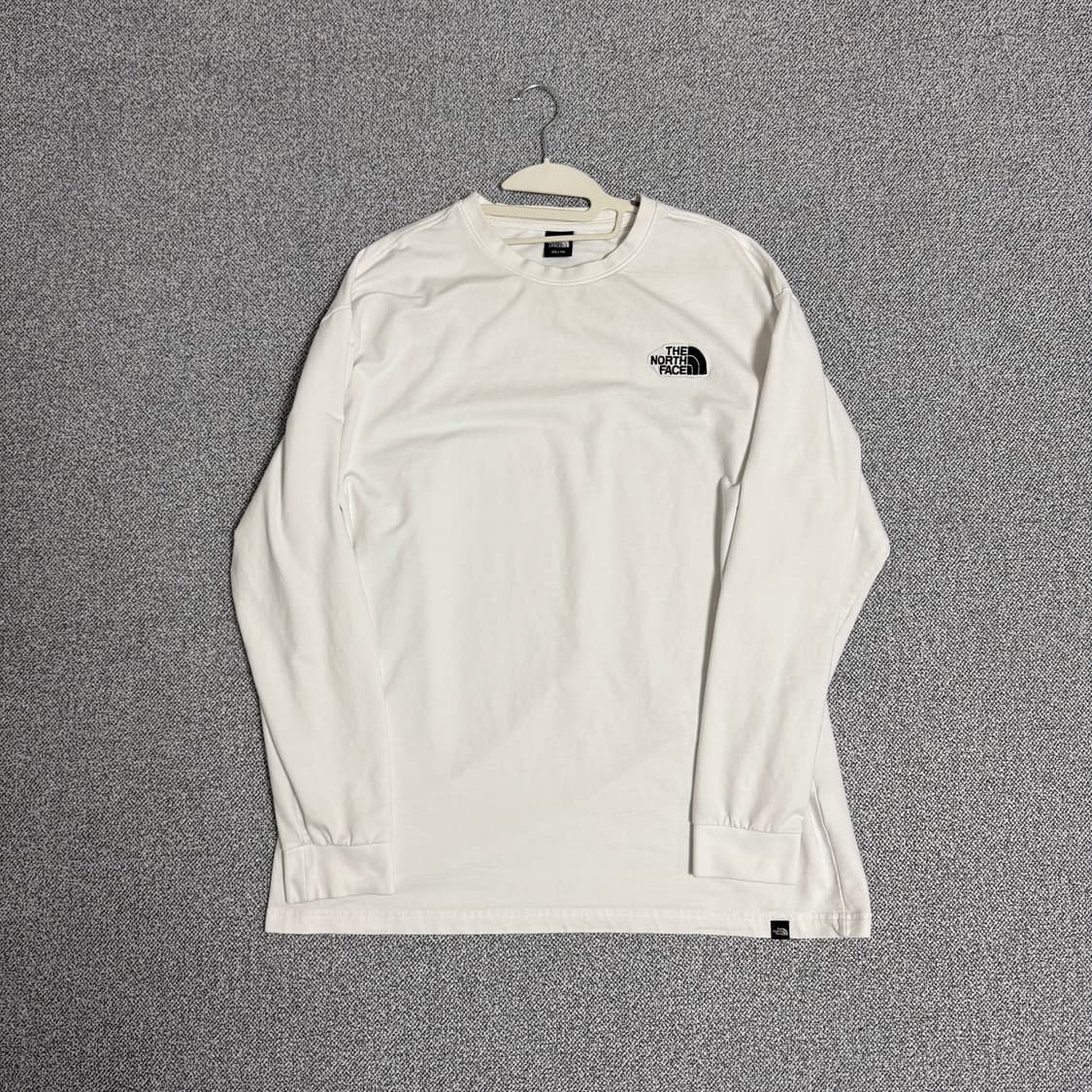 노스페이스 롱슬리브 화이트 2XL 긴팔 상품이미지1
