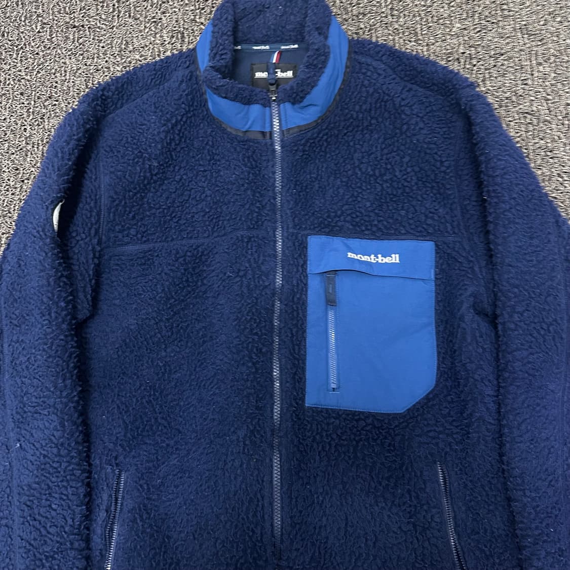 montbell 몽벨 뽀글이 털 자켓 네이비 110(2XL) 상품이미지2