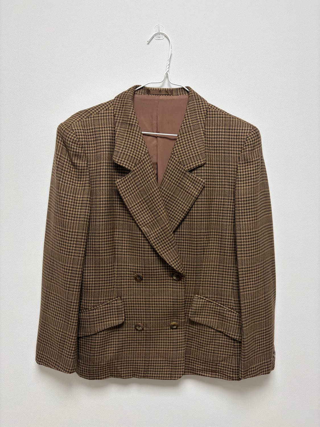 버버리 울 체크 자켓 상품이미지1