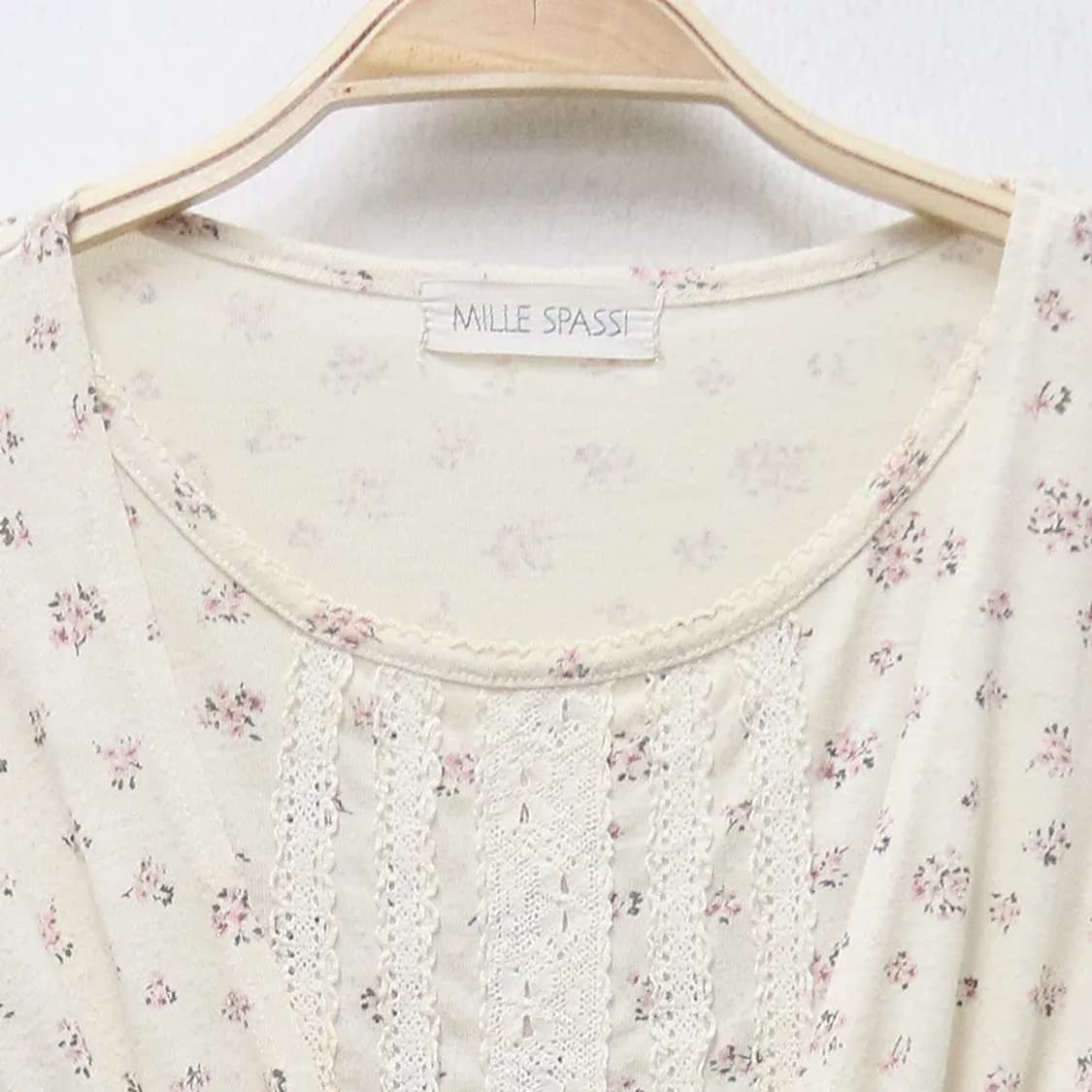 MILLE SPASSI 플라워 모리걸 블라우스 61131 상품이미지3