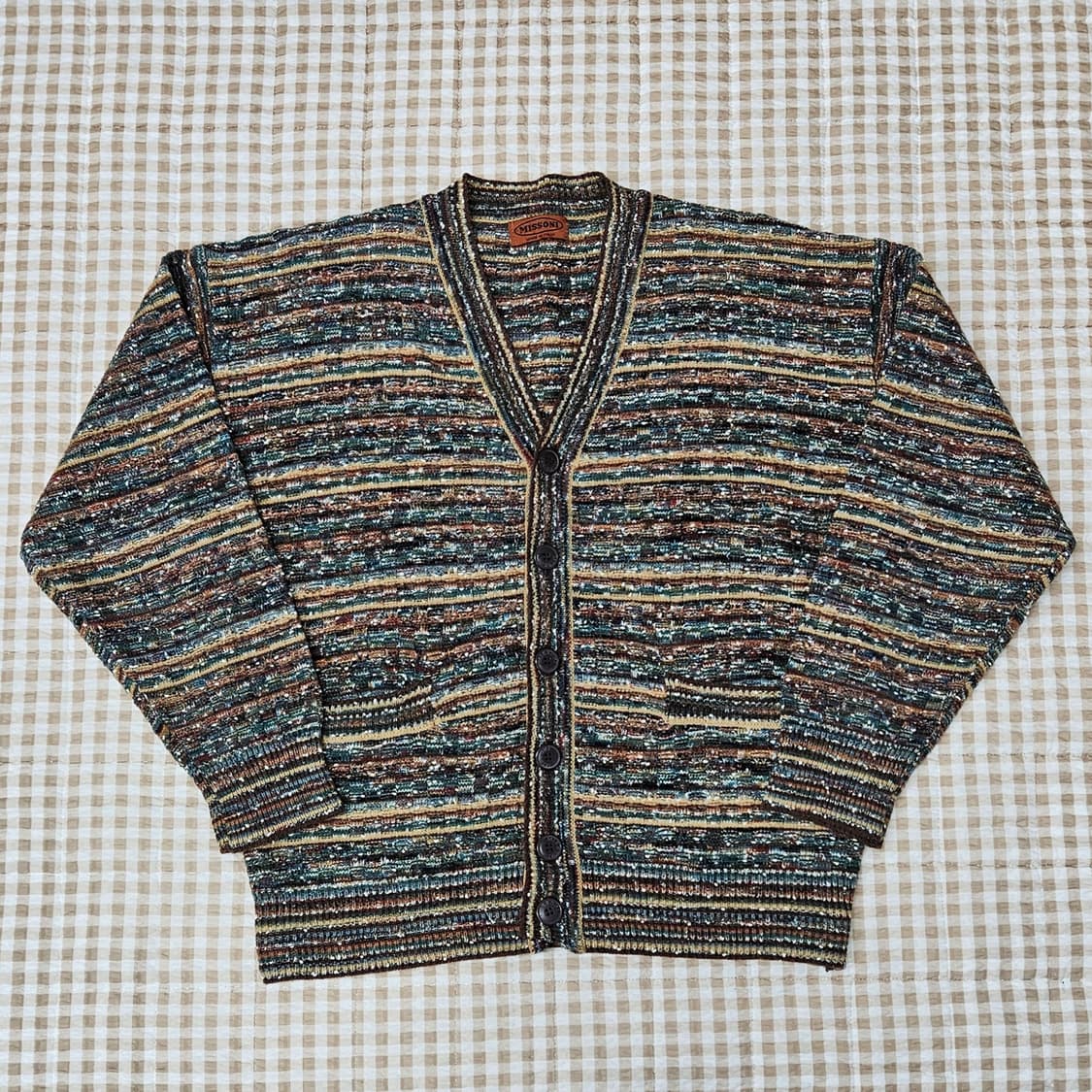 미쏘니 니트 가디건 남자100 상품이미지1