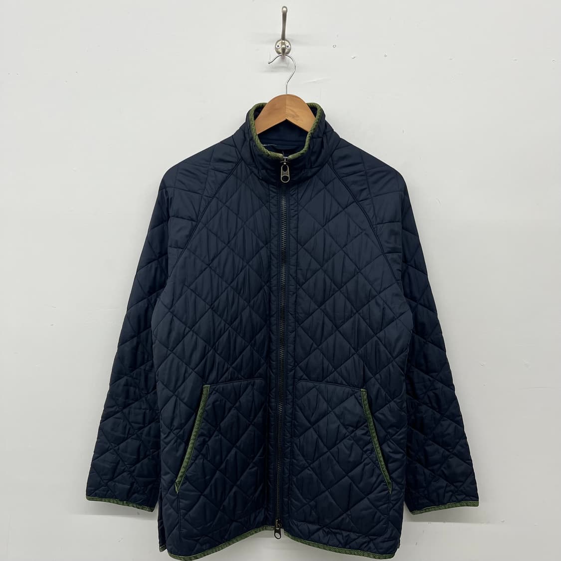 폴로 랄프로렌 네이비 퀼팅 자켓 남M 상품이미지1