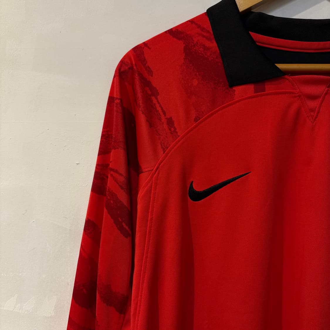 나이키 코리아 스타디움 홈 롱슬리브 져지 글로벌레드 상품이미지4