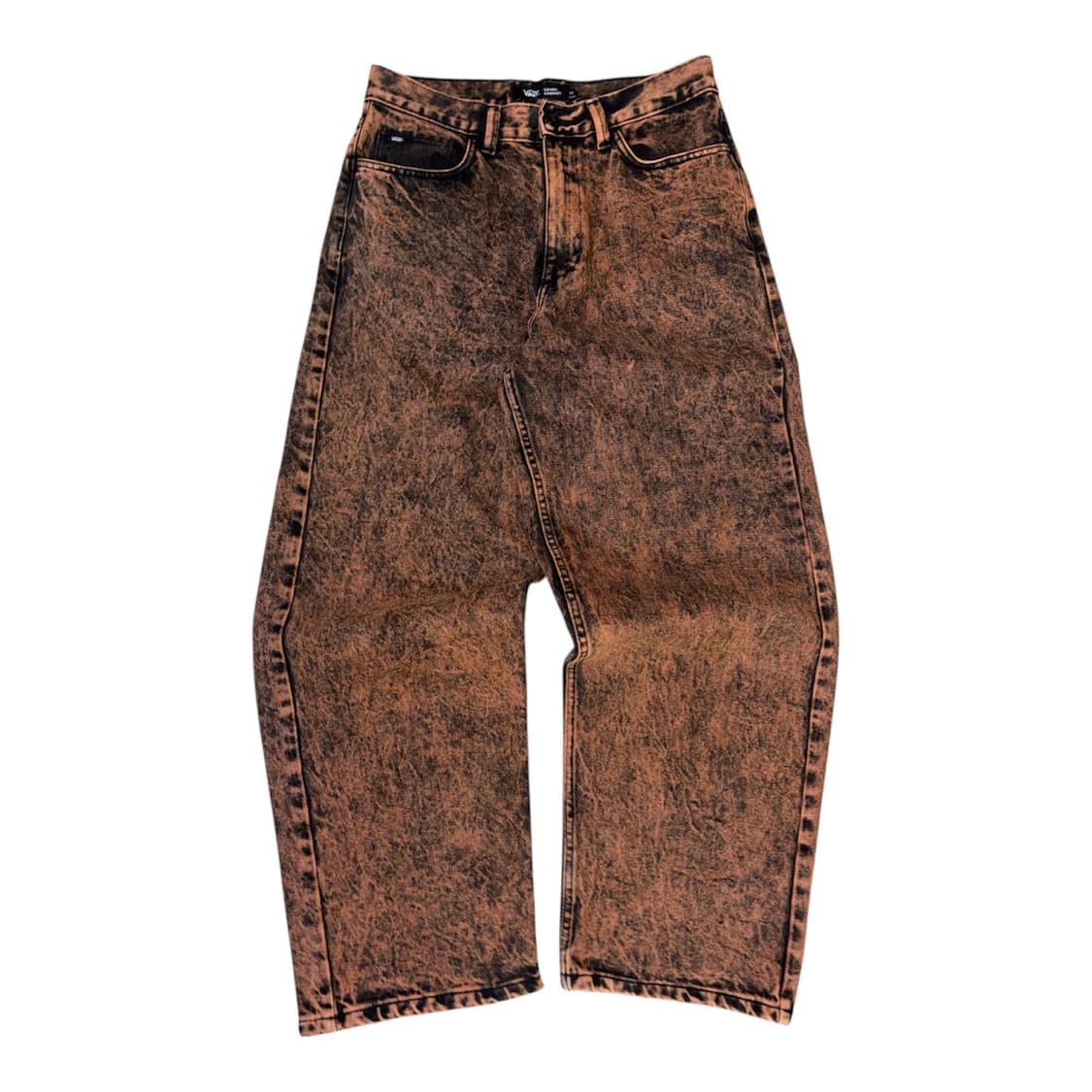 [VANS] 반스 블리치드 워싱 와이드 배기 데님팬츠 30 상품이미지1