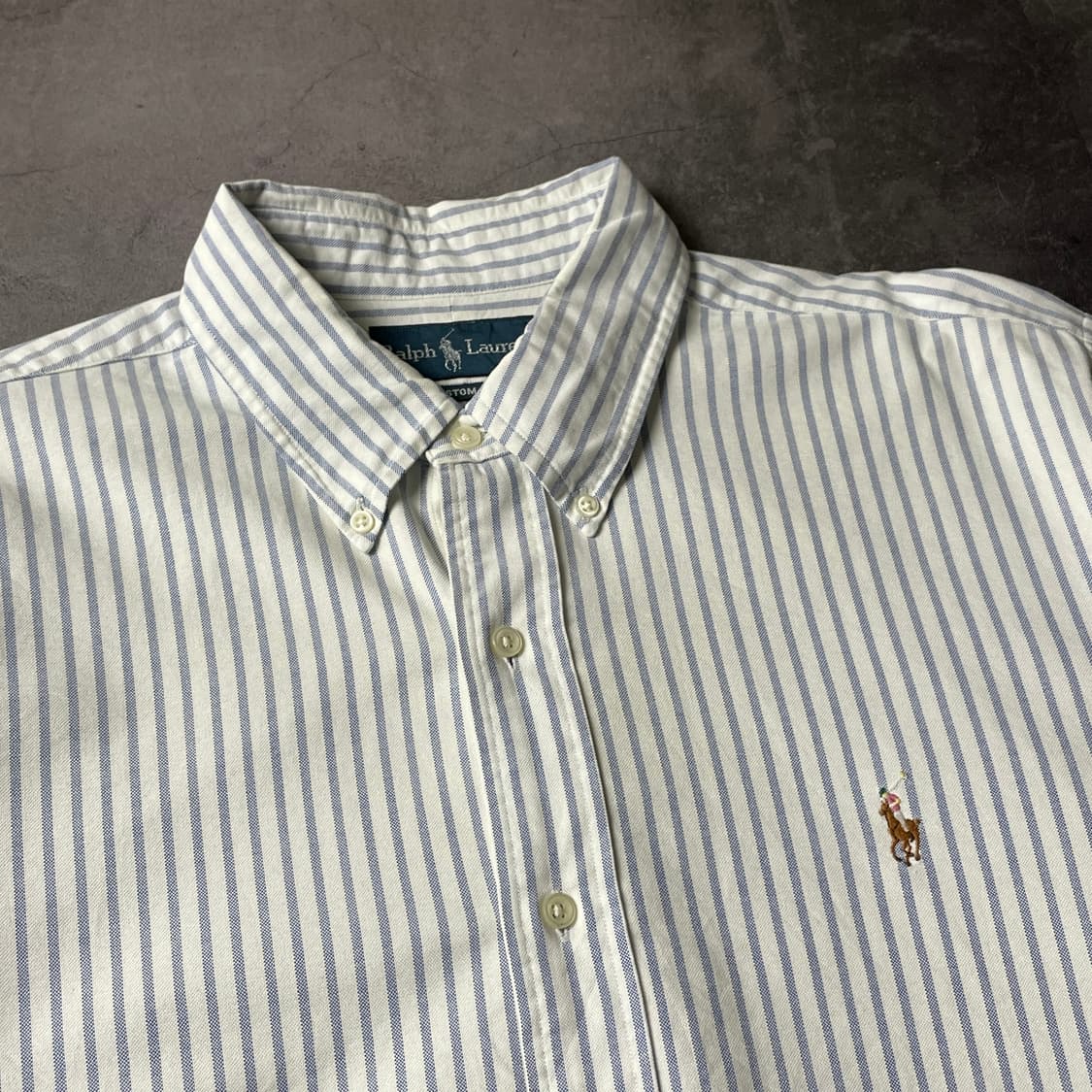 RALPH LAUREN 랄프로렌 빈티지 스트라이프 코튼셔츠 상품이미지2