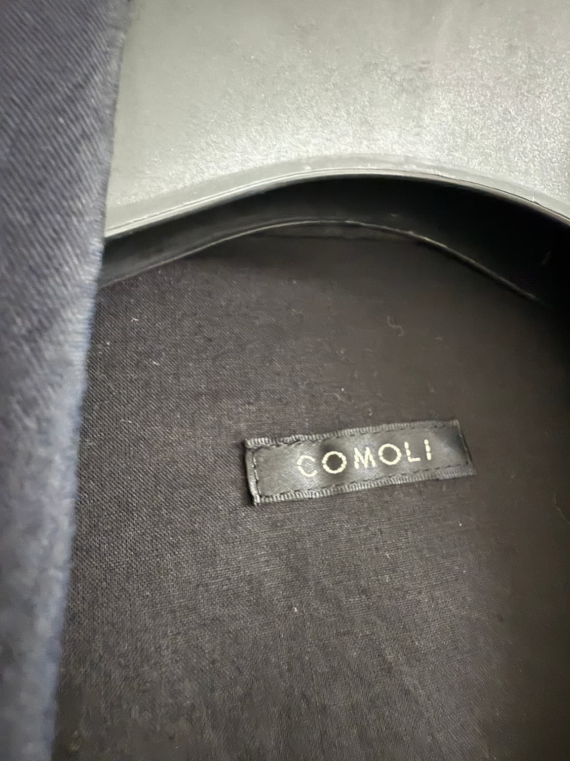 택포 Comoli 울 실크 스윙 탑 자켓 A03-01003 (24AW) 상품이미지2