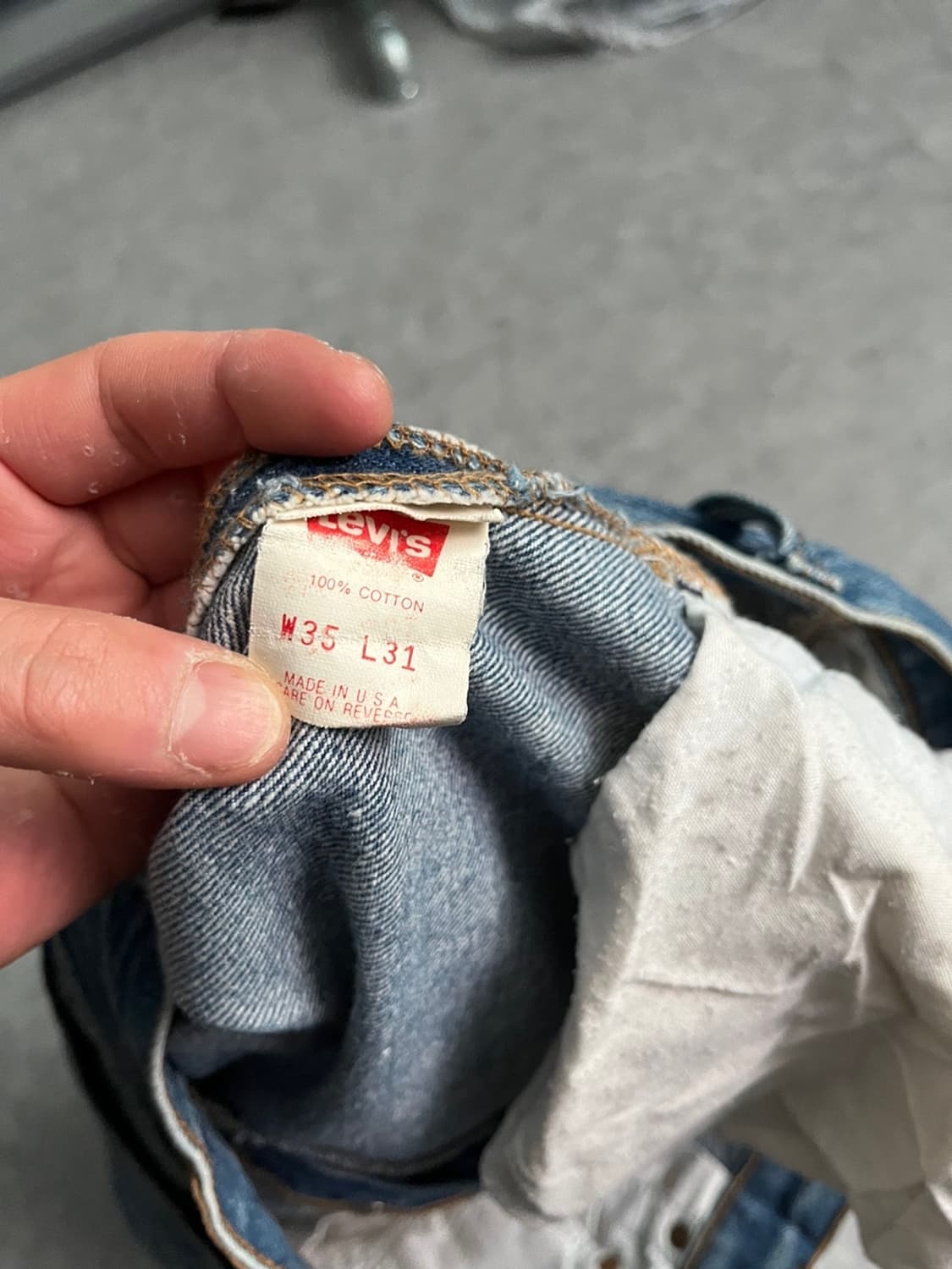 32.5) 90S 리바이스 501XX 상품이미지10