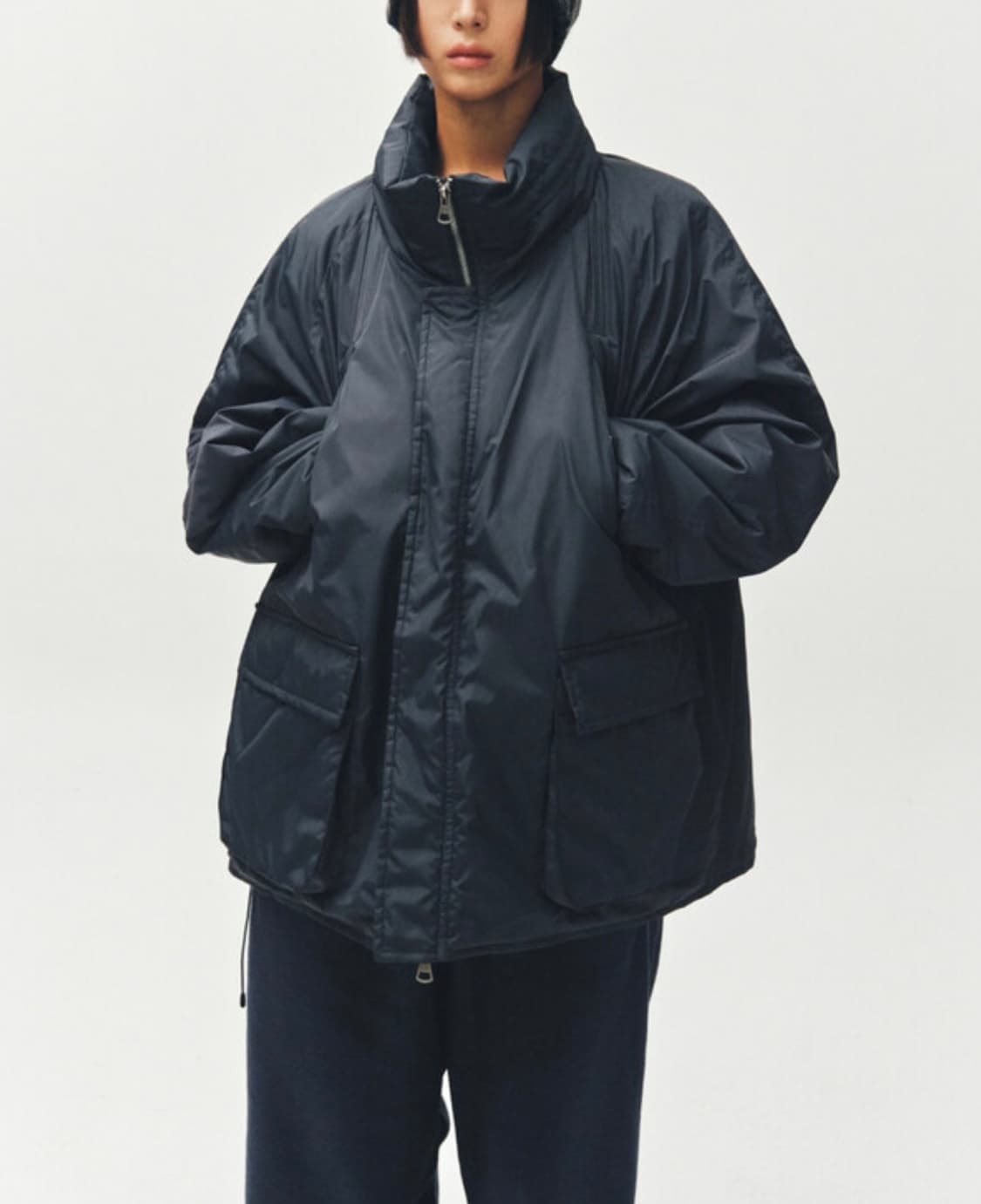 플리즈프로젝트 파카 점퍼 POCKET FIELD PARKA, NAVY 상품이미지5