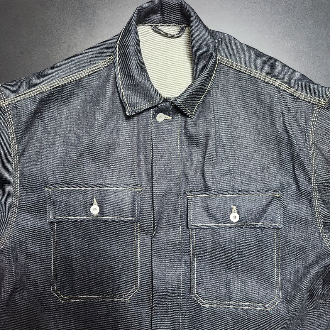 이지 시즌 6 RAW 데님 자켓 L 상품이미지1