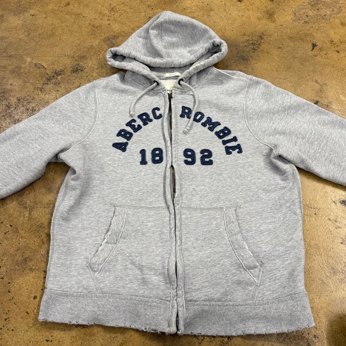 아베크롬비 그레이 후드집업 상품이미지3